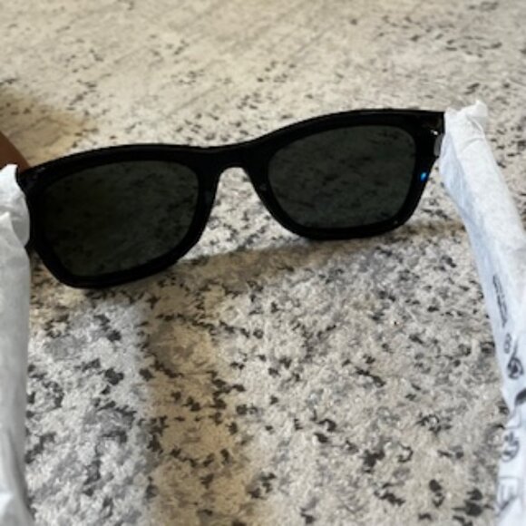 New Ray-Ban Meta Wayfarer Large Shiny Black Glasses RW 4008 - Picture 13 of 15